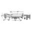 4Pc Deep Seating Furniture Set