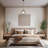 Adjustable Height Metal Body Single Pendant