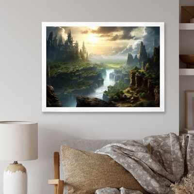 «Fairytale Castle II», reproduction sur toile