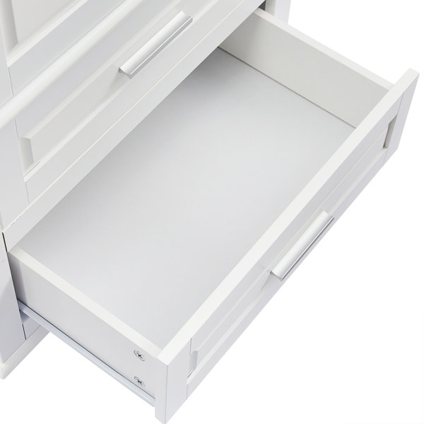 Canora Grey Pavelas Freestanding Linen Cabinet | Wayfair