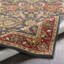 Tapis oriental en laine touffeté à la main rouge vif / gris anthracite Dvorak-26992865