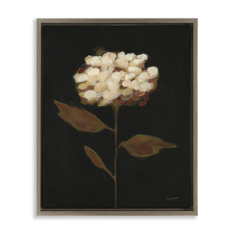 "Fade Into Fall Bloom", art mural encadré par Haley Knighten, Cadre flottant orme Montalcino, H 21 po x l 17 po