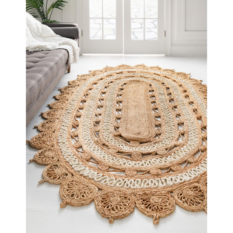 Jarne Oriental Indoor Rug, Oval 3'1" x 5'1"