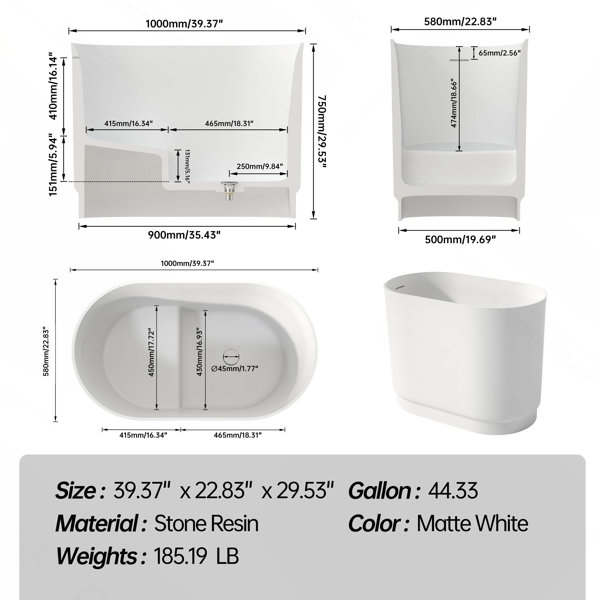 Dimensions du produit