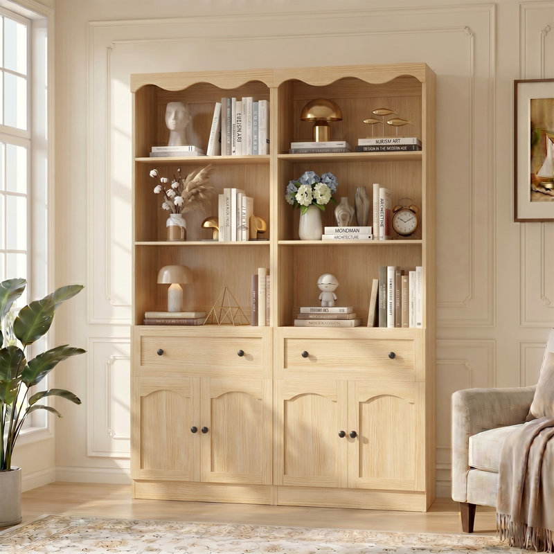 Armoire avec tiroirs en bois, Natural