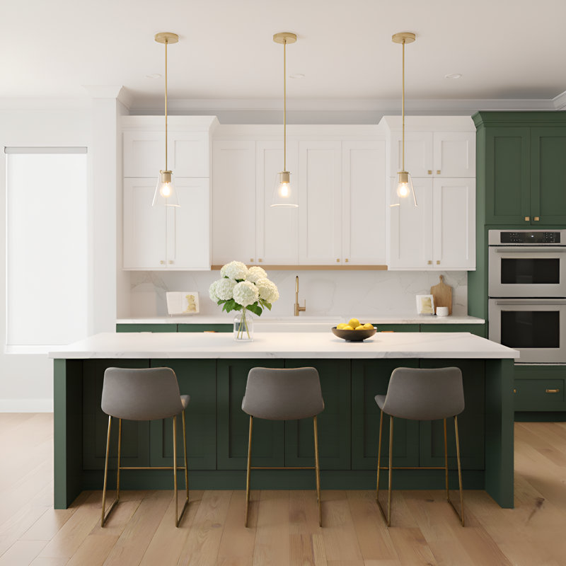 Miles One Light Mini-Pendant from Generation Lighting , Clear, Satin Brass
