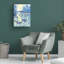 Art mural sur toile tendue - Melissa Wang «City of liquid Light I», art mural pour salon, chambre à coucher ou bureau - 24 x 32