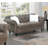 Dark Coffee Breathable Leatherette Formal Luxury Look 1pc Loveseat w Pillows Living Room Furniture 2-Seat Couch