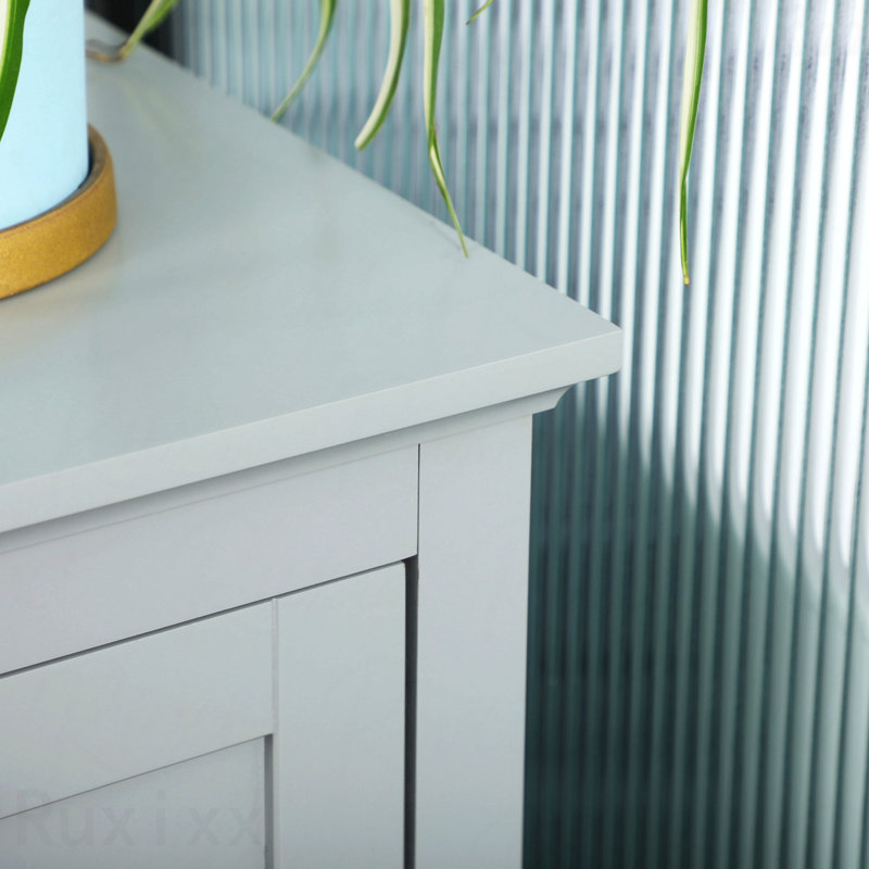 Armoire de rangement pour salle de bain, Gris