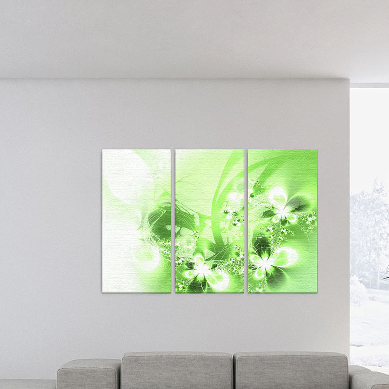 3 Piece Wrapped Canvas Print, 100cm H x 150cm W x 2cm D