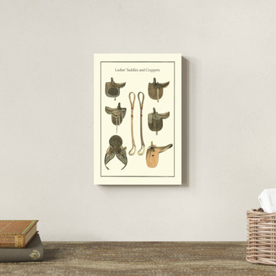 «Lady Saddles» par Vision Studio, impression sur toile