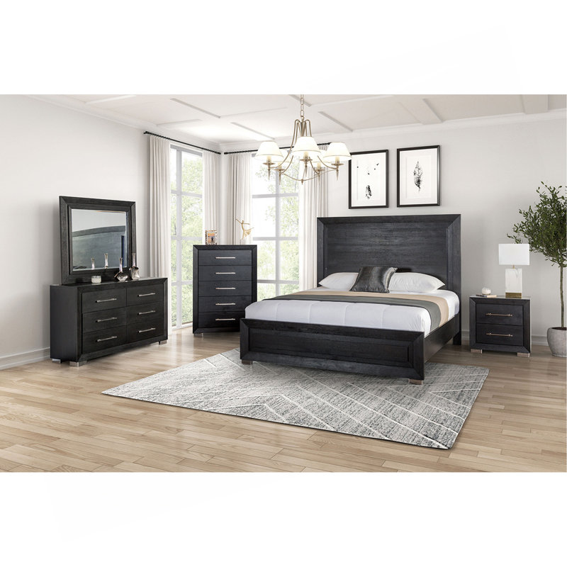 Mobilier de chambre à coucher 1pc Chest 5-English Dovetail