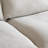 Fairford 5-Piece Upholstered Modern Linen Fabric Sectional With Storage Ottoman-1262559040