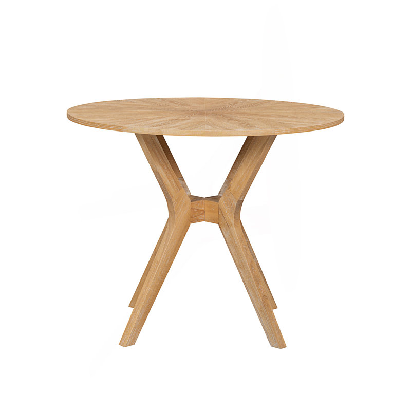 Mid-Century Modern Round Dining Table