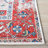 Sonia Oriental Blue/Red Area Rug-1504193172