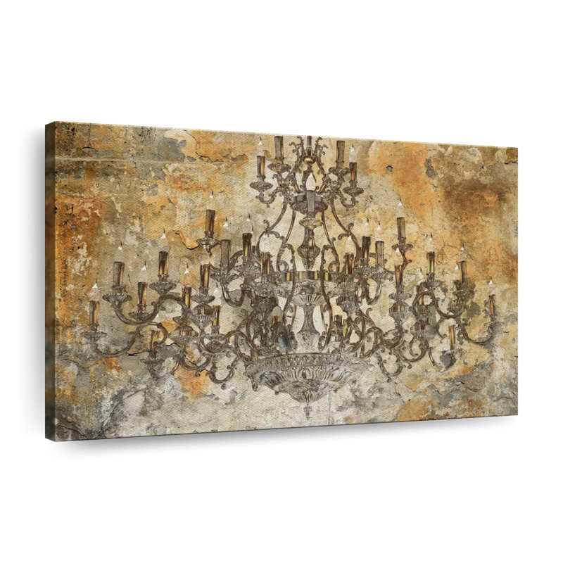 Classy Chandelier, reproduction sur toile, H 16 po x l 24 po x P 1,25 po