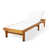 White/Teak selected