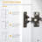 HOMCOM Kitchen Hutch