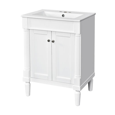 Meuble-lavabo 24 po avec lavabo supérieur