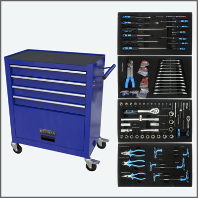 Armoire à outils à 4 tiroirs avec tiroir 24,25 po