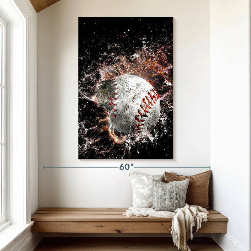Sireci Baseball Triumph, 51" H x 34" W