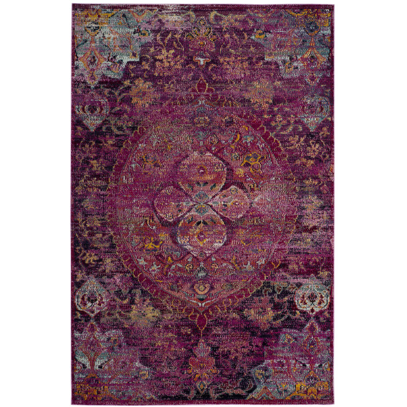 Crystal Performance Oriental Rug, Rectangle 5' x 8'