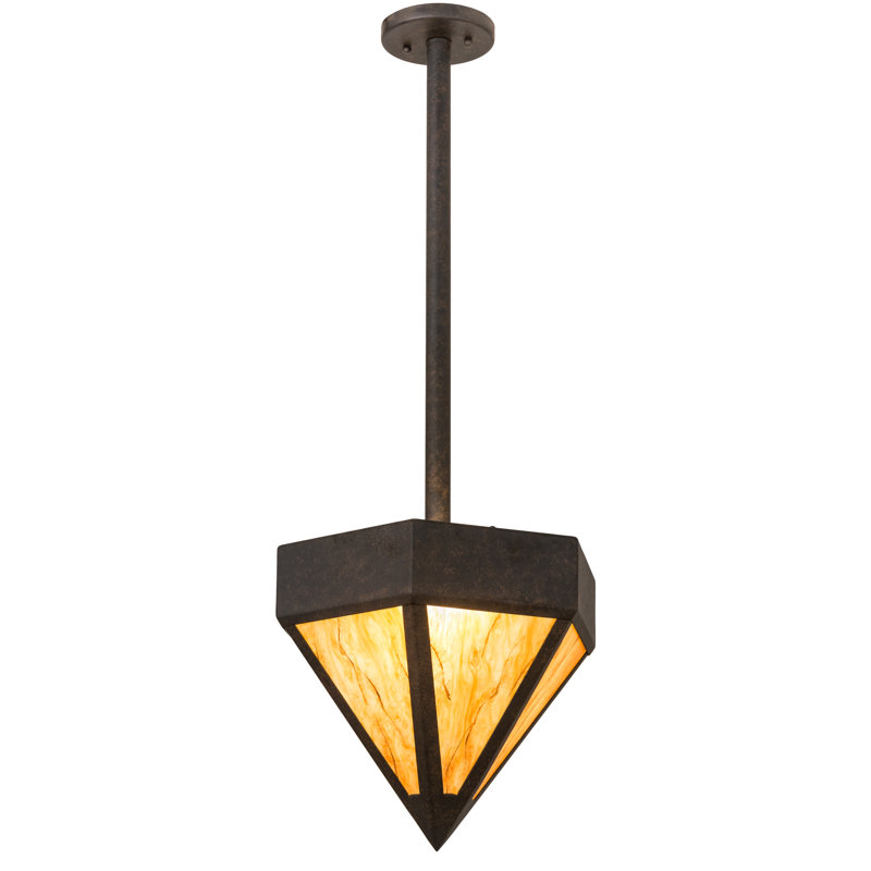 Luminaire suspendu pour bol 2 lumières unique
