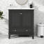 30" Bathroom Vanity With Sink Combo, Doors And Drawer