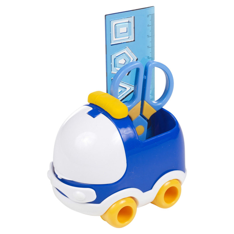 Plastic Desk Organiser Set
