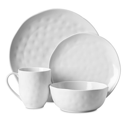 Sailor Stone Lain Ivy 24-Piece Dinnerware Set Porcelain