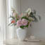 Vases de table en céramique White Bud