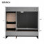 Meuble-lavabo compact avec lavabo en céramique durable et conception moderne pour les petits espaces-1907375021