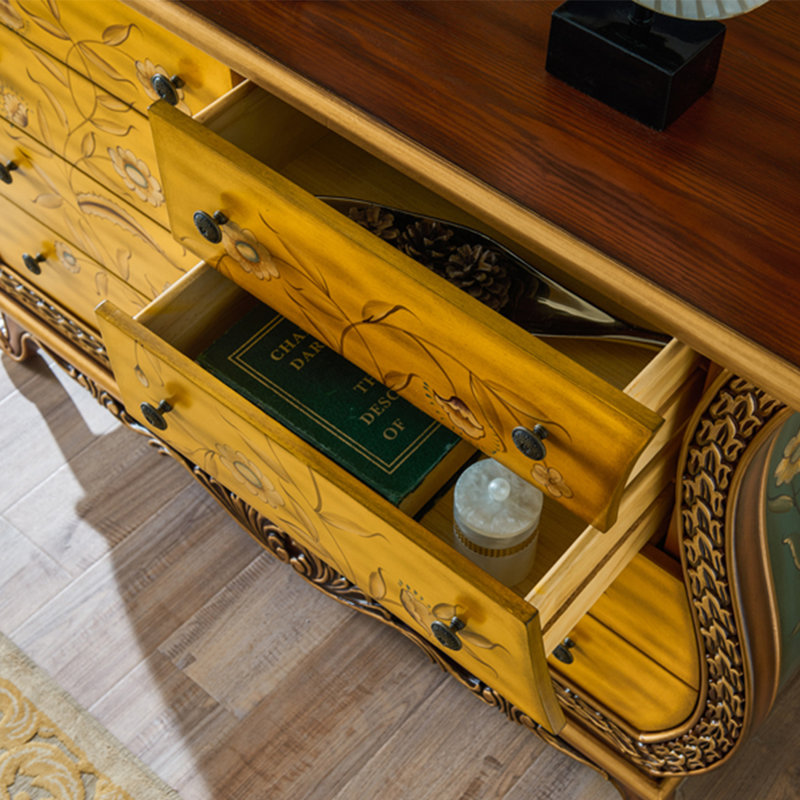 Armoire artistique en forme de vase avec tiroirs
