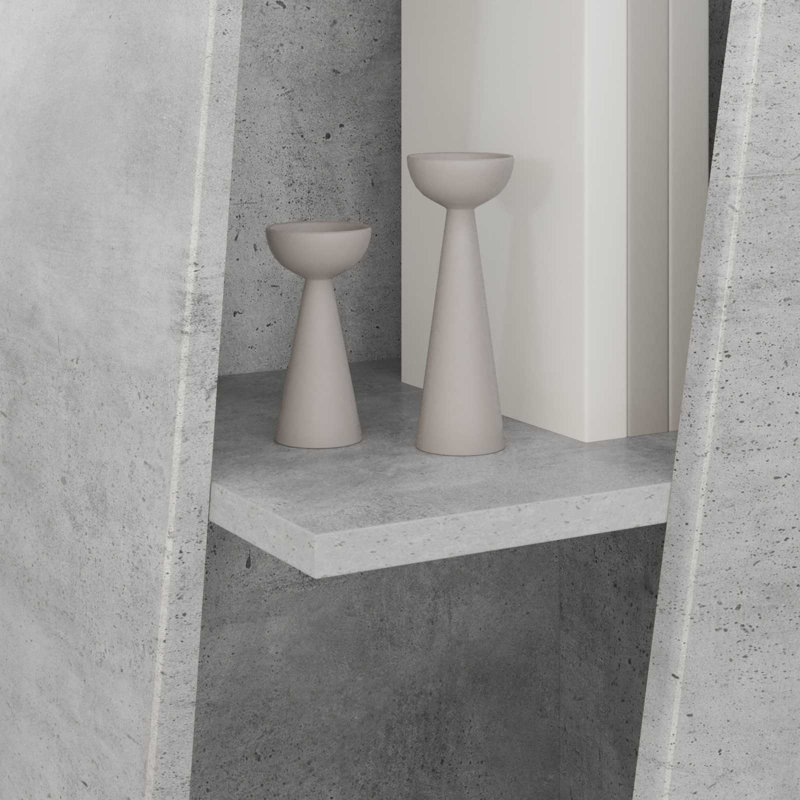 End Table, Concrete Grey
