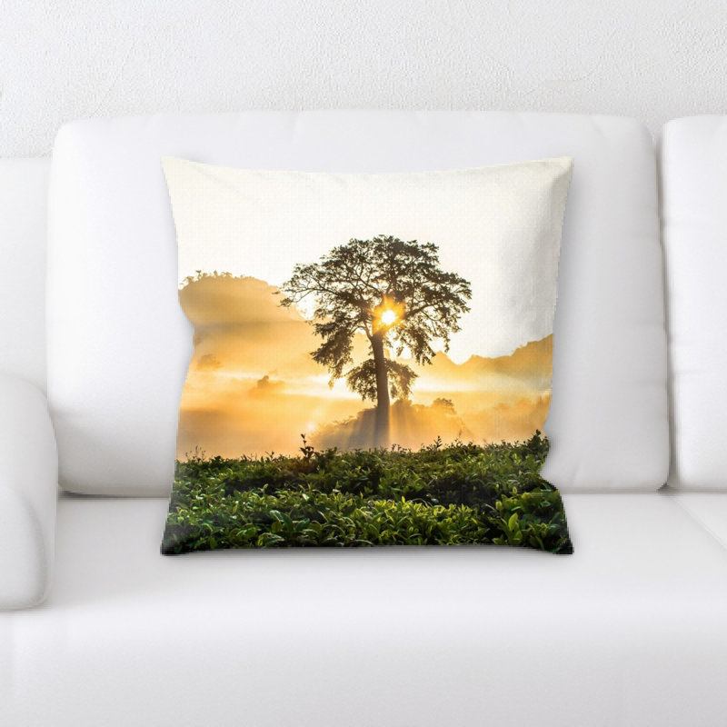 Microsuede Throw Pillow