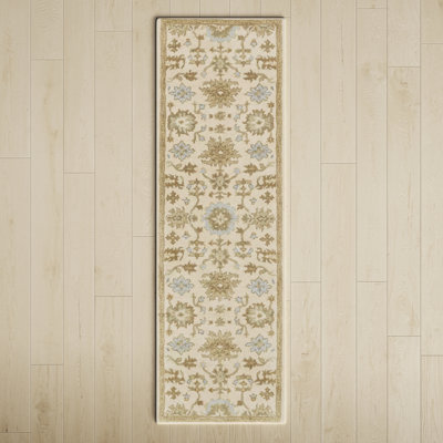 Arden Hand-Woven Wool Floral Rug