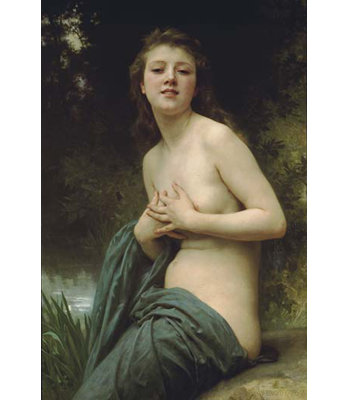 " Spring Breeze " by William Bouguereau