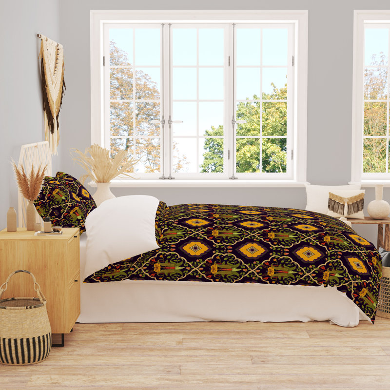 Abstract Duvet Cover, King Duvet Cover + 2 King Shams