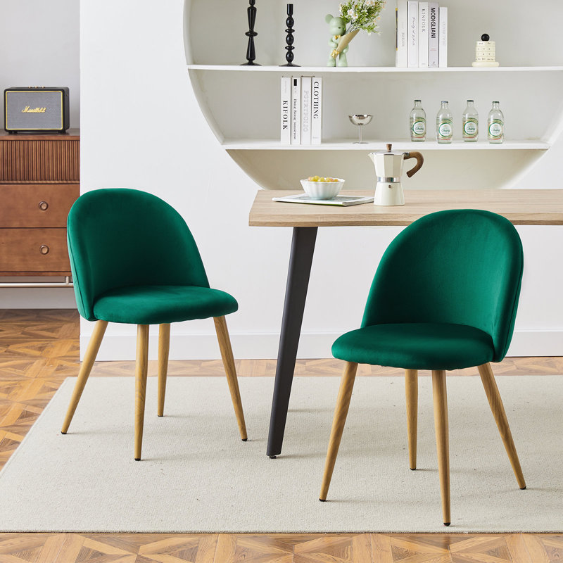 Revamp Upholstered Dining Chair, Green