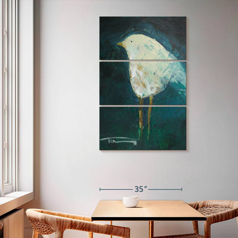 Brampt Waiting Bird, 65" H x 42" W