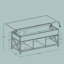 Table basse à plateau relevable avec rangement Corrine-1076834458-1076834456