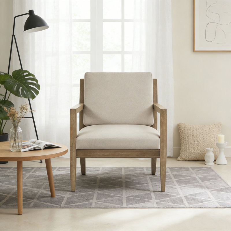 Fauteuil d'appoint rembourré
