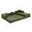 Modular Sectional Sofa with L-Shape Chaise-1659042828