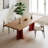 French Light Luxury Rectangle Dining Table
