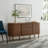 Harlan 67" Fluted Oval Sideboard Cabinet