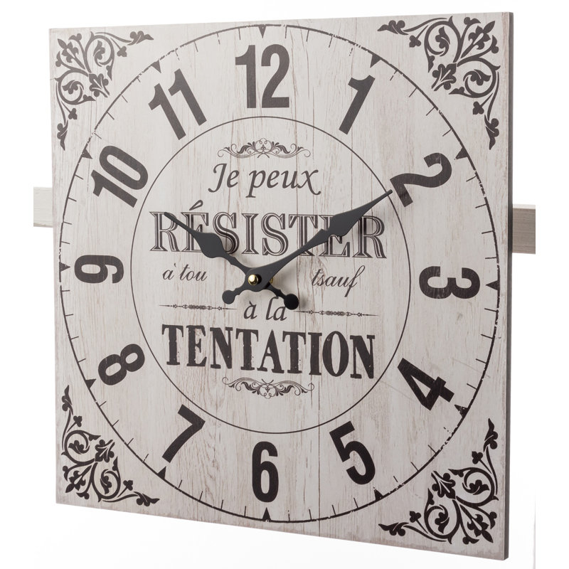 Octavius Wood Wall Clock