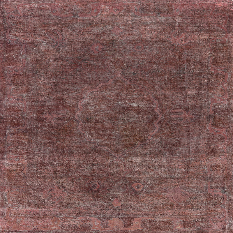 Felices Oriental Indoor Rug, Square 3'