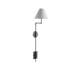 Alva Iron Swing Arm Sconce