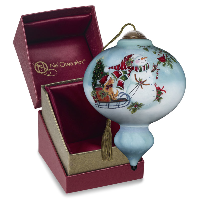 Ornement en verre soufflé Ne'Qwa