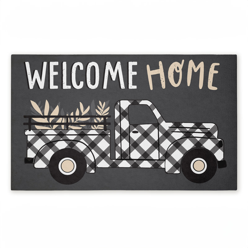 Paillasson Farmhouse Welcome